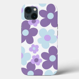 Case-Mate iPhone Case Bleu de lavande pourpre Daisis rétro Rêve #1 #rétr