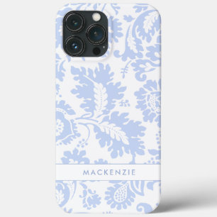Case-Mate iPhone Case Bleu élégant Floral Botanique
