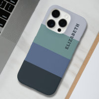 Bleu et Gris Motif