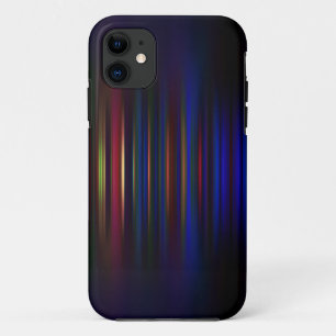 Coque Case-Mate Pour iPhone Bleu et rouge bleu flou motif
