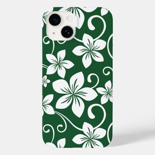 COQUES Case-Mate iPhone BLEU HAWAII (VERT FORESTIER) (Verso)