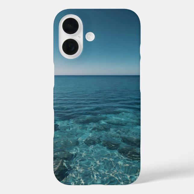 Coques Case-Mate iPhone Bleu horizon (Verso)