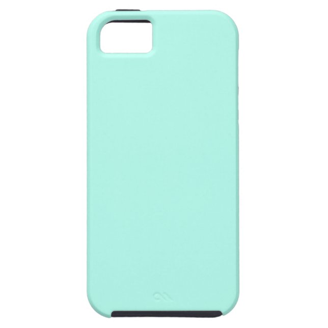 Coques Case-Mate iPhone bleu iphone5 turquoise bleu-clair (Dos)