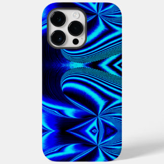 Coque Pour Pour iPhone 14 Pro Max Bleu néon magnifique
