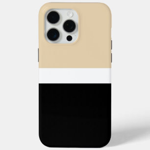 Coque iPhone 15 Pro Max Bleu Noir Abstrait