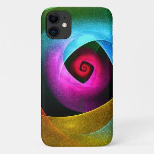 Case-Mate iPhone Case Bleu orange rose moderne Art Abstrait Motif #24