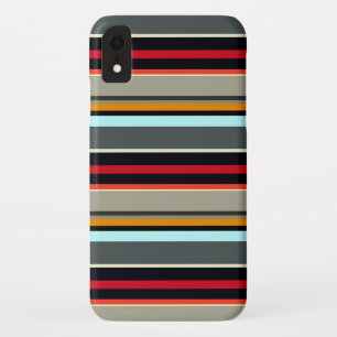 Case-Mate iPhone Case Bleu rouge gris argenté