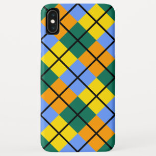 Case-Mate iPhone Case Bleu Vert Jaune Orange