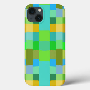 Case-Mate iPhone Case Bleu Vert orange violet Motif crémeux Abstrait