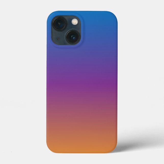 Coques Case-Mate iPhone Bleu, violet et orange (Verso)