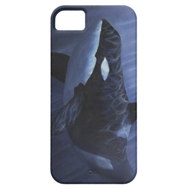 Coques Case-Mate iPhone Bleus d'orque - (Dos)