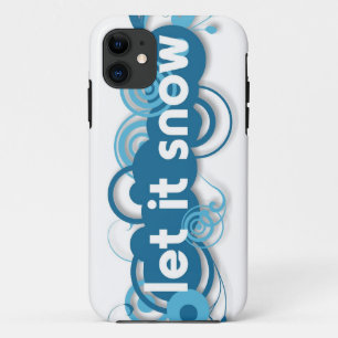 Coques Pour iPhone Bleus tourbillons Laisser la neige
