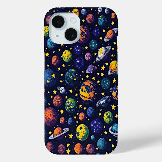 Coques Case-Mate iPhone Bliss Cosmiques Rétro - Harmonie Céleste (Verso)