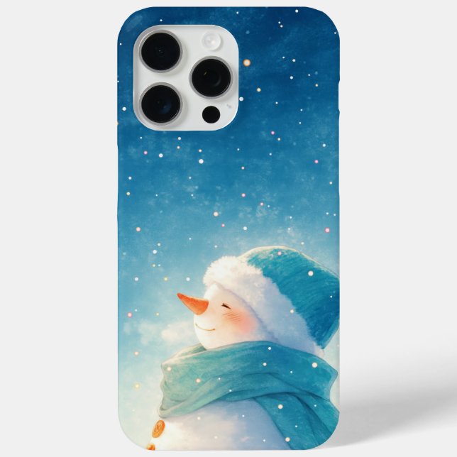 Coques Case-Mate iPhone Blissant Snowman (Verso)
