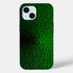 Coque Pour iPhone 15 Blobs verts
