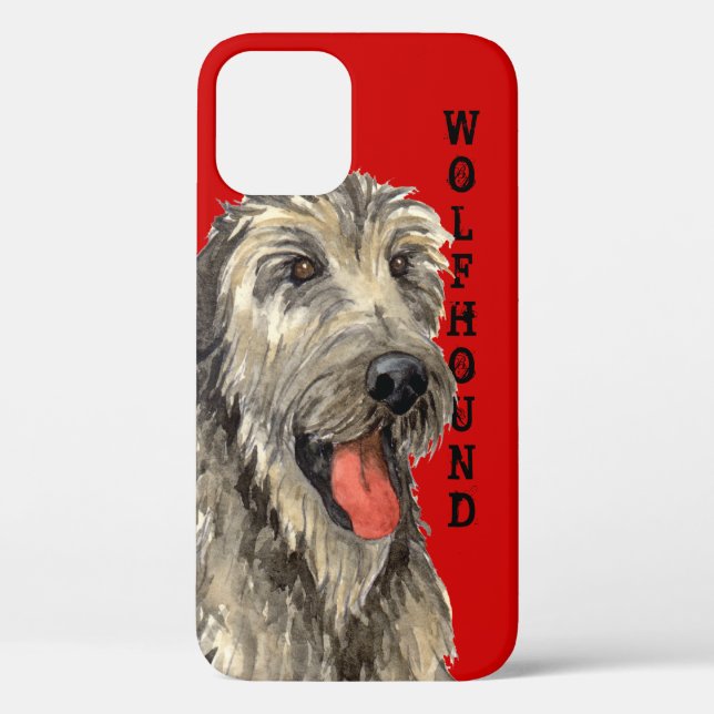 Coques Case-Mate iPhone Bloc couleur Wolfhound irlandais (Verso)