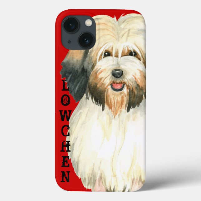 Coques Case-Mate iPhone Bloc de couleurs Lowchen (Verso)