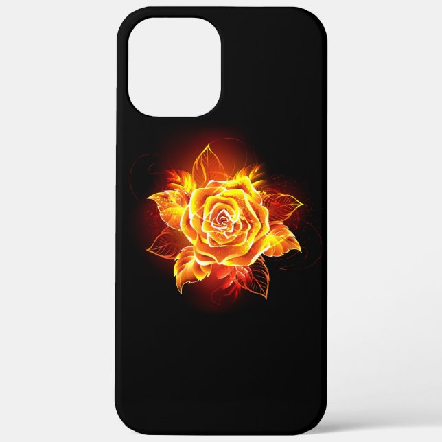 Coques Case-Mate iPhone Blooming Fire Rose (Verso)