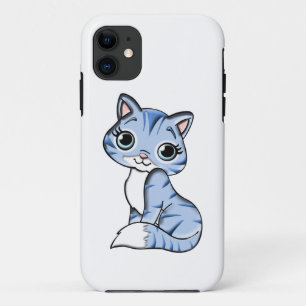 Case-Mate iPhone Case Blue cat feline animal