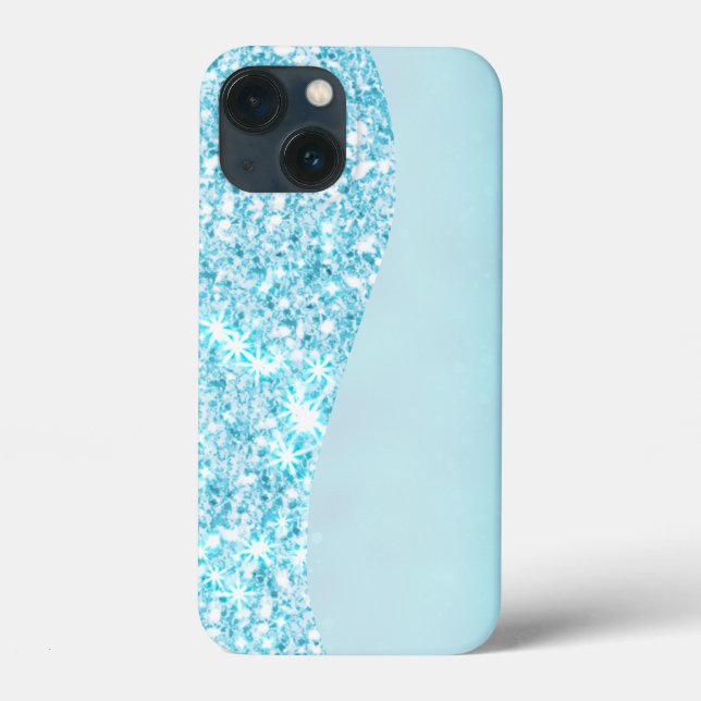 Coques Case-Mate iPhone Blue Luxury Moderne dégradé galaxie étoile parties (Verso)