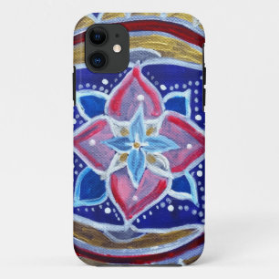 Coque Case-Mate Pour iPhone Blue Mandala iPhone SE + iPhone 5/5S, à peine là