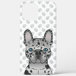 Case-Mate iPhone Case Blue Merle French Bulldog Frenchie Cute Chien & Pa