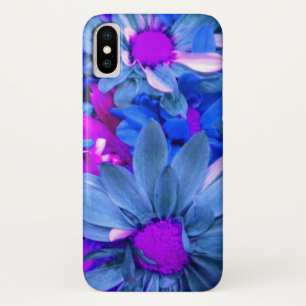Case-Mate iPhone Case Blue N Purple Daisies