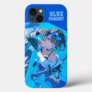 Case-Mate iPhone Case Blue Neon Prodigy Tokyo Cyberpunk Anime Impact