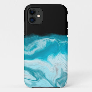 Case-Mate iPhone Case Blue Ocean Waves Fluid Art