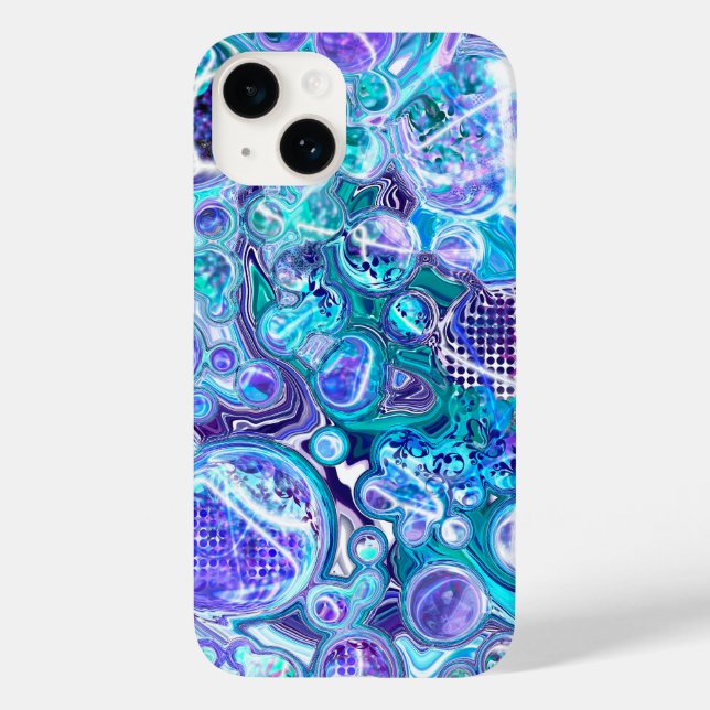 Coques Case-Mate iPhone Blue Rhapsody | Art Abstrait (Verso)