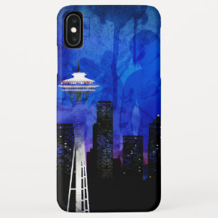 Case-Mate iPhone Case Blue Seattle Washington.