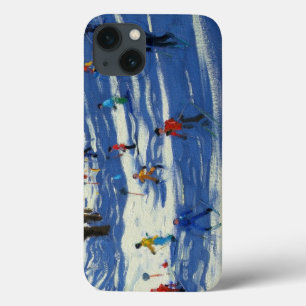 iPhone 13 Case Blue shadows Morzine
