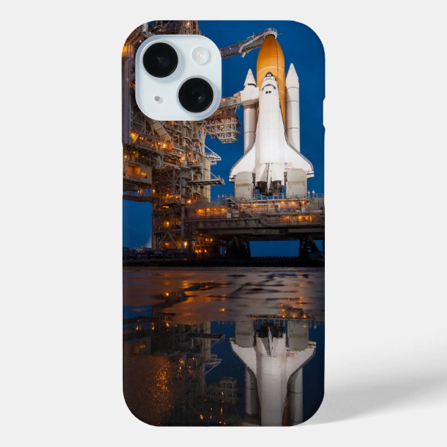Coques Case-Mate iPhone Blue Sky for Space Shuttle Atlantis Launch (Verso)