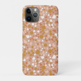 Case-Mate iPhone Case Blush Gold terrazzo Minimal moderne