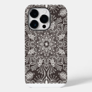 Coque Pour iPhone 14 Pro Boho Barkley Mandala