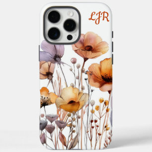 Coques iPhone 16 Pro Max Boho Chic Aquarelle Florale