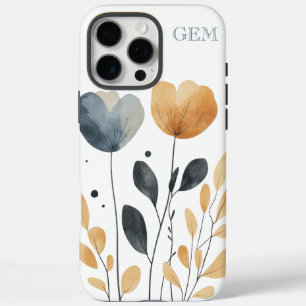 Coques iPhone 16 Pro Max Boho Chic Aquarelle tendance Floral