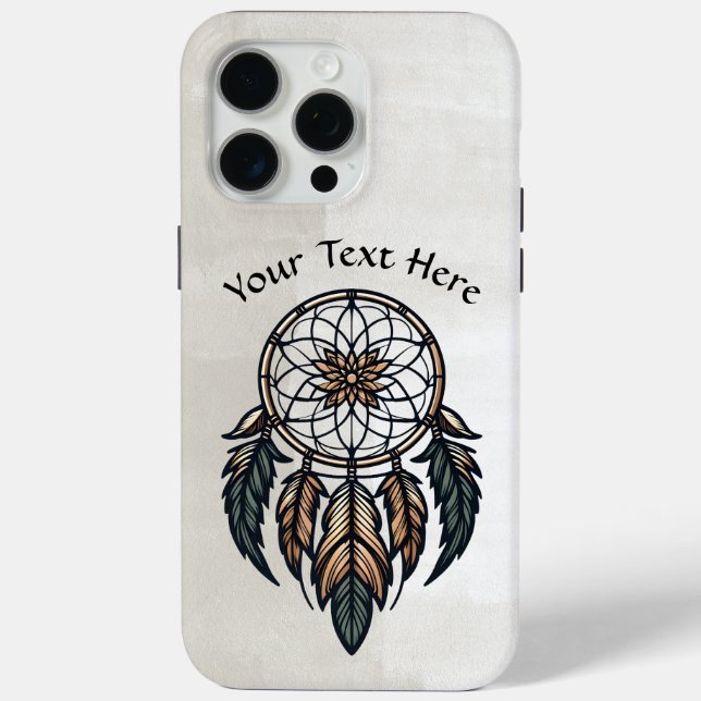 Coques Case-Mate iPhone Boho dreamcatcher (Verso)