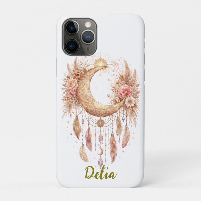 Coques Case-Mate iPhone Boho Moon Mystical Vibe (Dos)