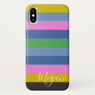 Case-Mate iPhone Case Boho Stripe Nom personnalisé