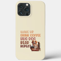 Boire café serré chien lire