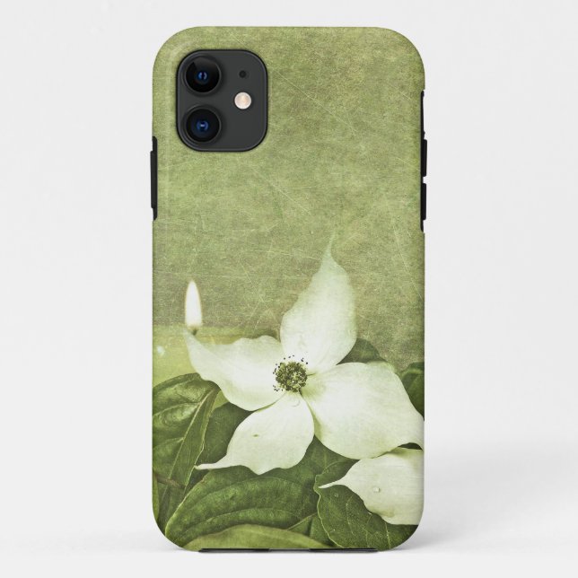 Coques Case-Mate iPhone Bois de chien avec bougie (Dos)
