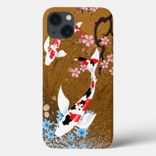iPhone 13 Case Bois d'étang de Koi : caisse d'air d'iPad