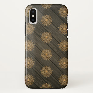 Case-Mate iPhone Case Bois et motif orné