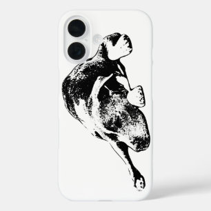 Coques iPhone 16 Bois lisse en lignes fines