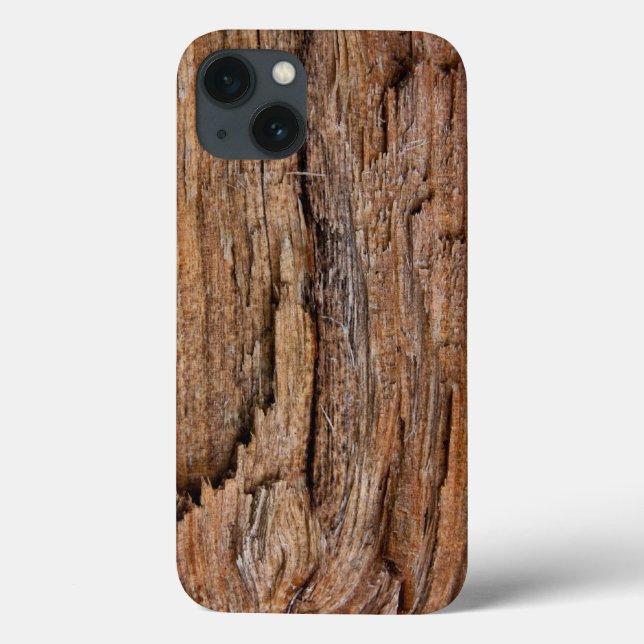 Coques Case-Mate iPhone Bois rustique (Verso)