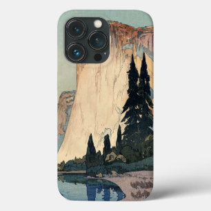Etui iPhone 13 Pro Bois vintage Art El Capitan Yosemite Park