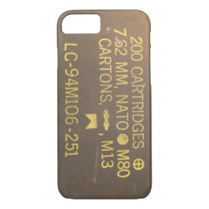 Coque iPhone 8/7 Boîte de munitions