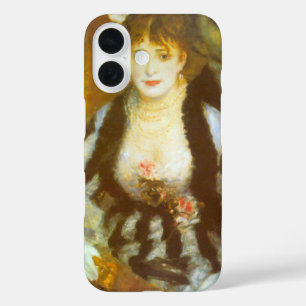 Coques iPhone 16 Boîte de théâtre par Pierre Renoir, Art fin vintag