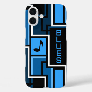 Coques iPhone 16 Plus Boîtes Blues Music